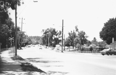 Photograph, Railway Crossing - Bedford Rd Ringwood 1977