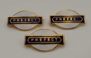 Badge, Ringwood Technical School - Prefect Badges (x3) Year Unknown, Unknown