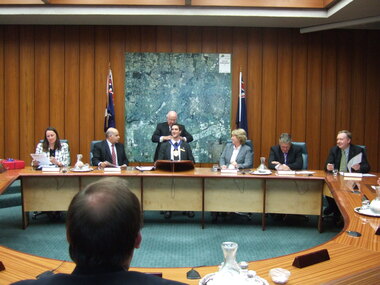 Photograph, Cr Alex Makin’s Installation as Mayor of Maroondah City Council on 2 December 2009