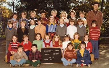 Photograph, Joyce Martin, Ringwood East Primary School 2P in 1977