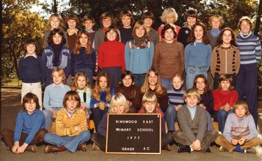 Photograph, Joyce Martin, Ringwood East Primary School 6 C in 1977