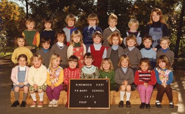 Photograph, Joyce Martin, Ringwood East Primary School Prep R in 1977