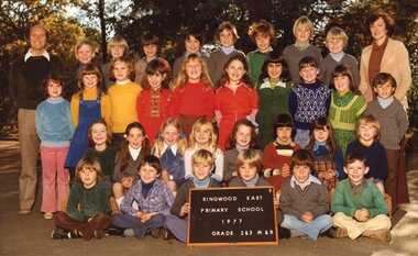 Photograph, Joyce Martin, Ringwood East Primary School 2 & 3 M & R in 1977