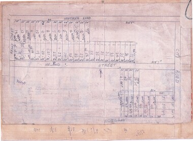 Document, Subdivision Map (Undated) - Ringwood, Victoria