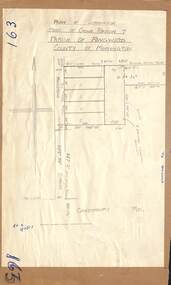 Map - Plan of Subdivision, Part of Crown Portion 7, Parish of Ringwood, County of Mornington - circa 1950