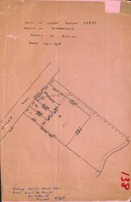 Map - Plan of Subdivision, Part of Crown Portions 32 & 33, Parish of Warrandyte, County of Evelyn - 1951