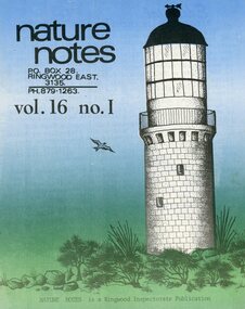 Magazine, Nature Notes magazines 1979 (Vol 16) Issues 1-5, 7-8, 10