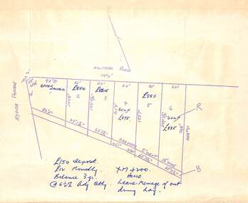 Document, Plan of Subdivision