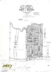 Map - Plan of Subdivision, Part of Crown Allotment 4, Parish of Ringwood, County of Mornington - 1925