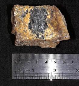 Geological specimen, Ringwood Antimony Mining samples