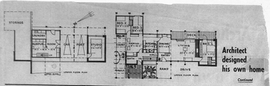Letter, Letters from Ian Napier (Architect) re his house at 2 Hearthside Crt, North Ringwood, including Facts and Features of the house