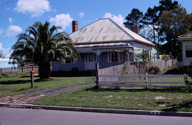 Photograph, North side of City Road, Ringwood 1969