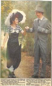 Newspaper, Ringwood Secondary College - My Fair Lady. Ringwood Mail, Page 1, 10-10-94. Picture Jason Sammon
