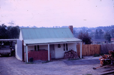 Photograph, Original Miner's Hut at 367 Maroondah Highway circa 1966