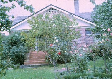 Photograph, Ostram's house, former Ringwood Mail publisher, Ringwood Street, Ringwood circa 1966