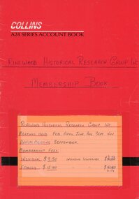 Administrative record, RDHS Meeting membership lists 1988 - 1998