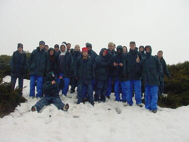 Photograph - Parkwood Secondary College, Ringwood North, Victoria, 7 Digitised Images from Bogong School Camp - 2001 - High Plains Snow Tour
