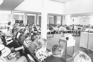 Photograph, Opening of St Pauls Church of England, Warrandyte Road Ringwood, 1970