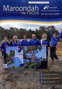 Magazine, Maroondah In Focus Council Magazine Sept-Nov 2013