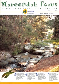 Magazine, Maroondah In Focus Council Magazine Winter Edition 2000