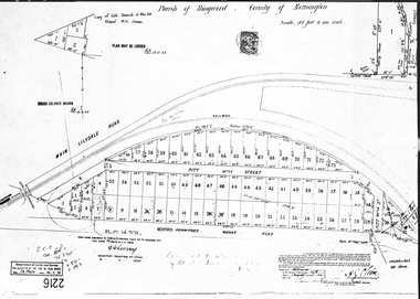 Document, Map - Parish of Ringwood, County of Mornington (Plan of Subdivision, Part of Crown Portion 11) - 1888
