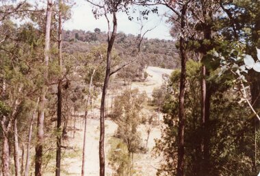 Photograph, The intersection of Kubis and Werac Drives, North Ringwood, in November 1977