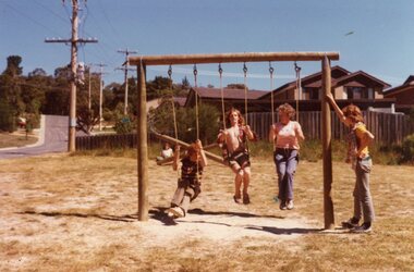 Photograph, The playground in Werac Drive, North Ringwood in 1977