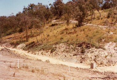 Photograph, Looking from the site of Iluka Court, North Ringwood in December 1977