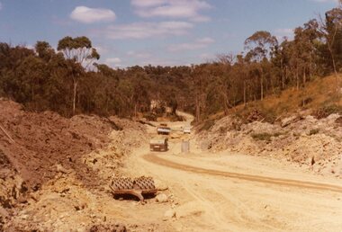 Photograph, Looking west down Kubis Drive, North Ringwood on 10th December 1977