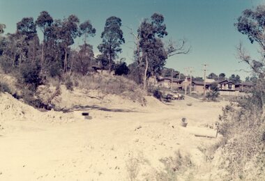 Photograph, Corner of Manuelo Terrace and Werac Drive, North Ringwood before completion in Aug 1976