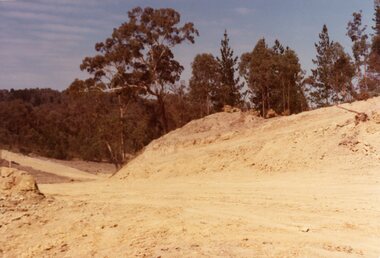 Photograph, Kubis Drive, North Ringwood climbing out of the gully in Feb 1978