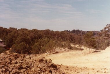 Photograph, View over Kubis Drive, North Ringwood in Feb 1978
