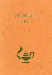 Book, "Midnight Oil" by Croydon Ringwood Authors' Group, published 1997