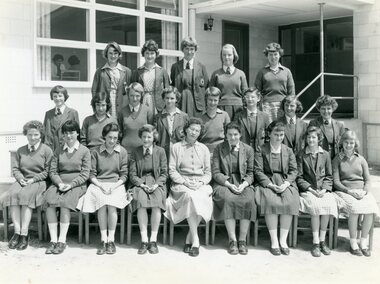 Photograph, Ringwood High School, class photograph, Form 3F, 1959