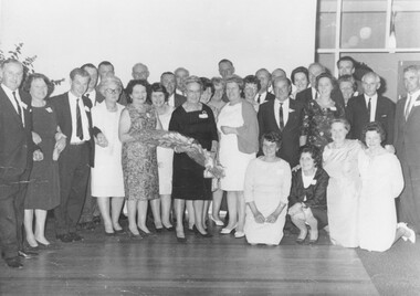 Photograph, Ringwood Primary School, retirement of Miss Daisy Paddock, 1961