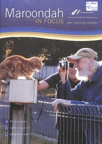 Magazine, Maroondah In Focus Council Magazine Sept-Nov 2012
