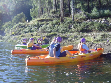 Photograph - Parkwood Secondary College, Ringwood North, Victoria, Selection of 20 Digtised Images from Bogong School Camp - 2004 -Group 2 Canoeing