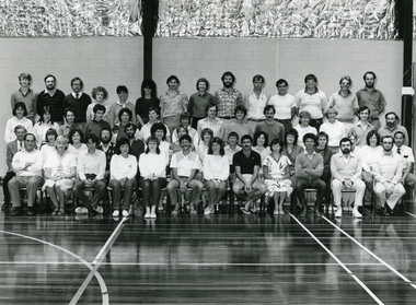 Photograph, Group Image - Parkwood Secondary College, Ringwood, Victoria - Teachers and Staff, 1984