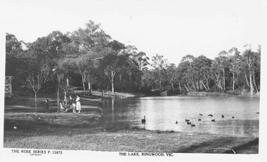Photograph, The Lake, Ringwood. c1956