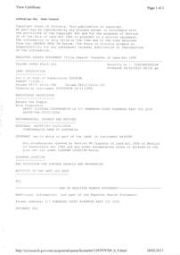 Document - Title Search, Lot 1 on Plan of Subdivision 30083W, Lots 12 & 13, 5-7 and 9-11 Homebush Court Ringwood East - 1990