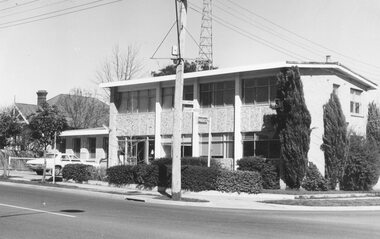 Photograph, Ringwood Police Station, Ringwood Street. 1973