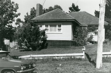Photograph, House at 44 Maidstone Street, Ringwood circa 1970