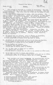 Document, Ringwood High School - French Exam, Form III, June 1966 - Time: 1½ hours