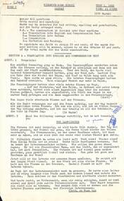 Document, Ringwood High School - German Exam Term I, 1966, Form 5, Time 2½ hours