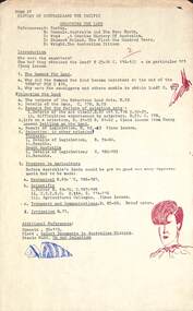 Document, Ringwood High School - Form IV - 1967 - History of Australia and the Pacific - Unlocking the Land- Assignment