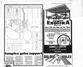 Document, Maroondah High School - Community Centre - Planning 1975 and History and plan 1979 (2 articles)