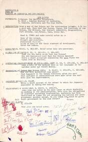 Document, Ringwood High School - Form IV - 1967 - Assignment 6 -History of Australia and the Pacific - New Guinea