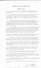 Document, Ringwood Primary  School Mothers' Club - 50th Annual Report October 1971