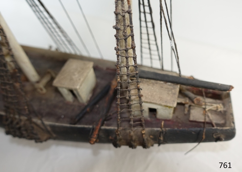 Close-up view shows shroud and structures in detail.