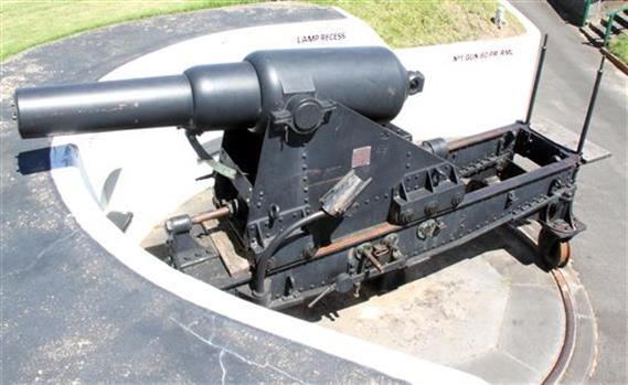 Cannon No. 1 attached to its iron carriage